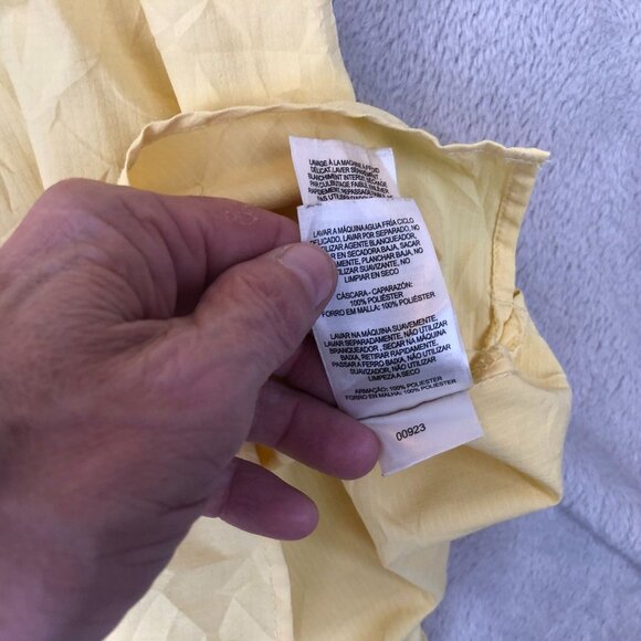 Columbia PFG Mens Fishing Shirt Size XXL Yellow Short Sleeve Caped and Vented - Picture 8 of 13